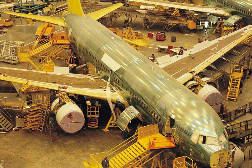 航空航天領(lǐng)域，測(cè)飛機(jī)材料疲勞、損傷、裂紋